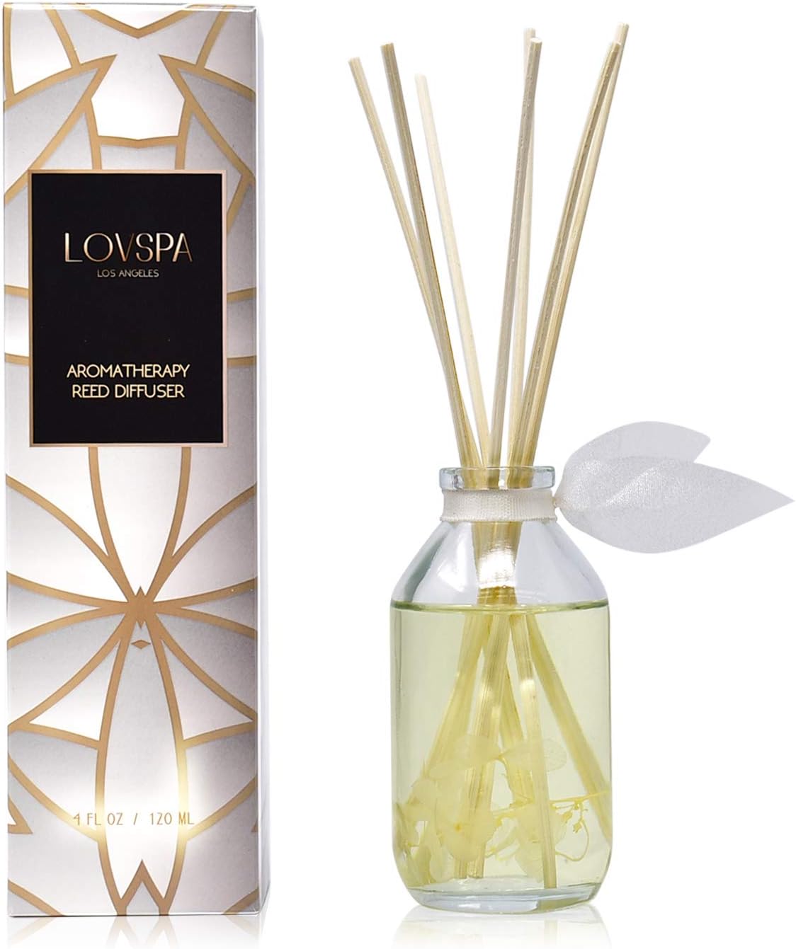LOVSPA Amber Romance Reed Diffuser Set