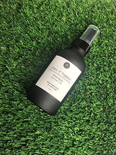 Rosbas Room Spray Palo Santo Scented 4 oz Matte Black Glass Bottle
