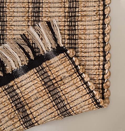 Eco Crave Natural Jute Braided 2x3 ft Entryway Rug