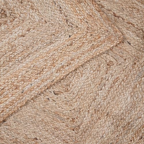 Craft Trade Hand Woven Jute Area Rug 3x5 Feet Rectangle