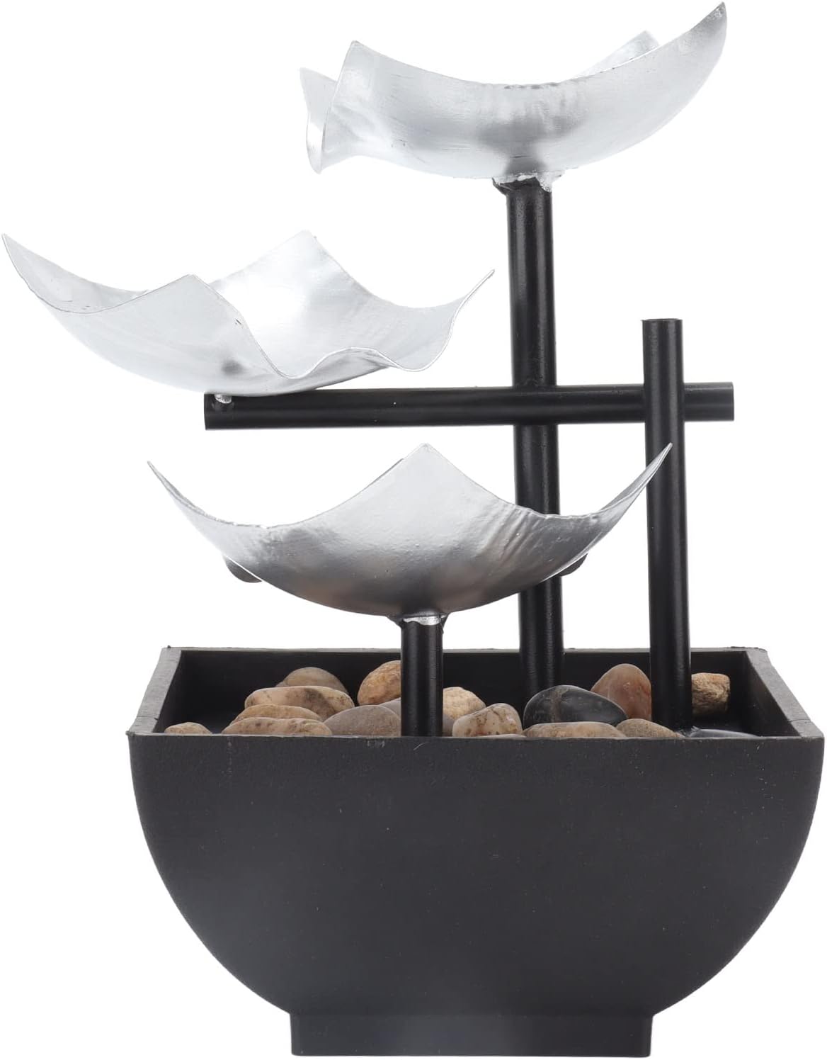 Walfront Indoor 3-Tier Water Fountain Ornament 1