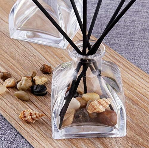 Square Glass Diffuser Bottles 34 High 150ml 5 Fl Oz