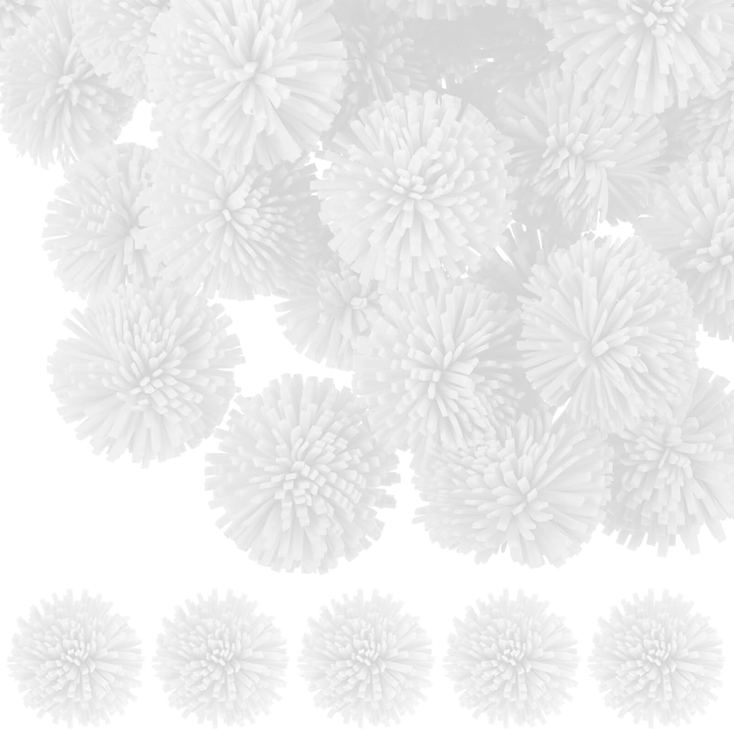 100pcs Hydrangea Flower Aromatherapy Diffuser Set