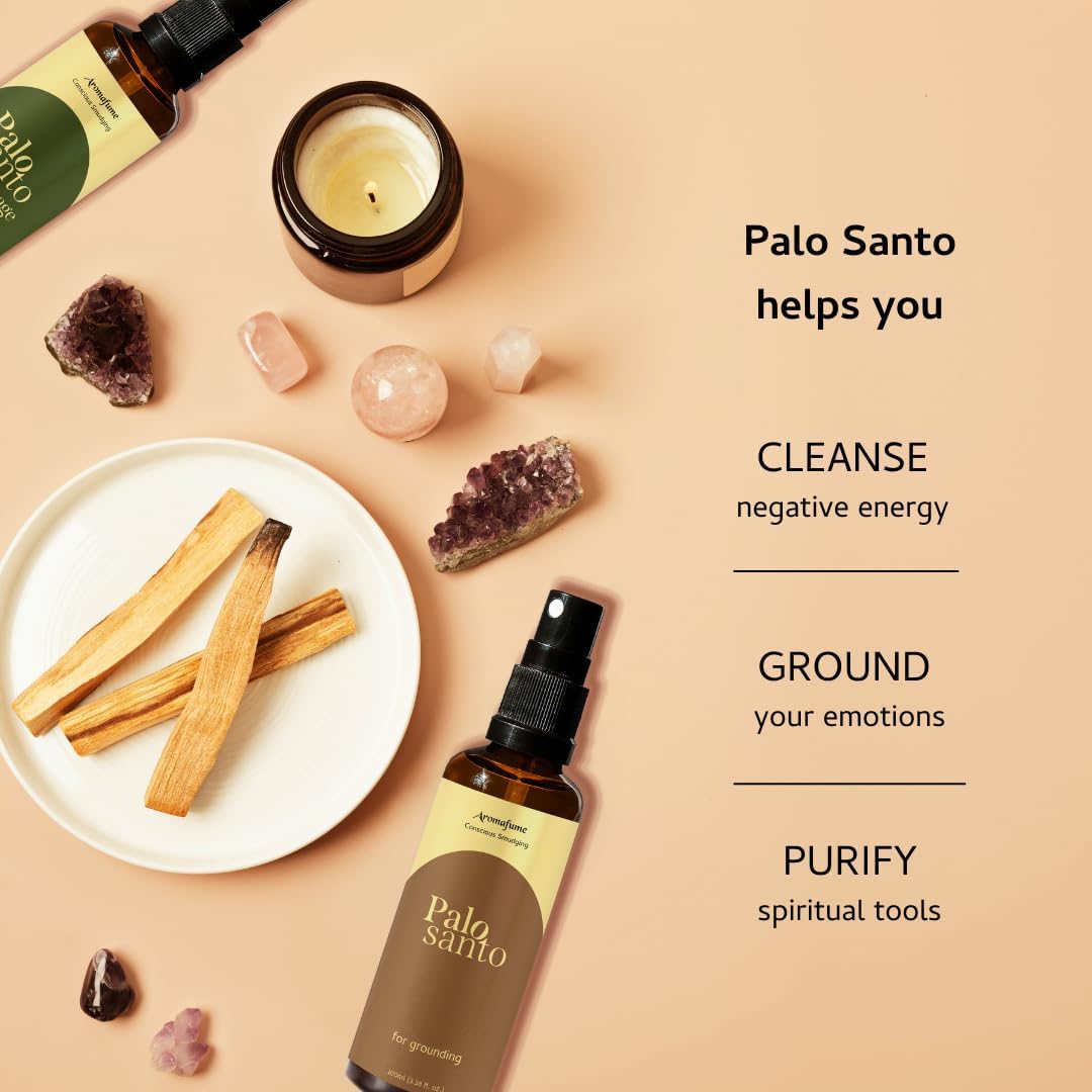Palo Santo Copal Smudge Spray by Aromafume 100ml