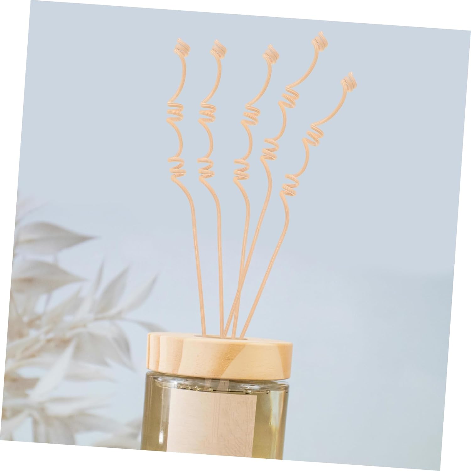 ABOOFAN 20pcs Multi-Spiral Rattan Diffuser Sticks for Essential Oils