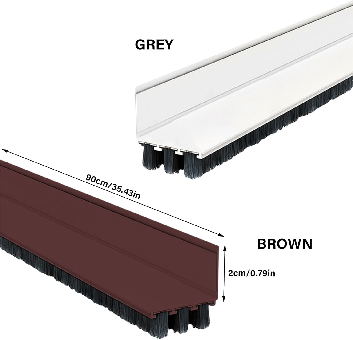 Under Door Draft Stopper Noise Blockers Front Door Sweeps Door Seal Blockers Easy Install