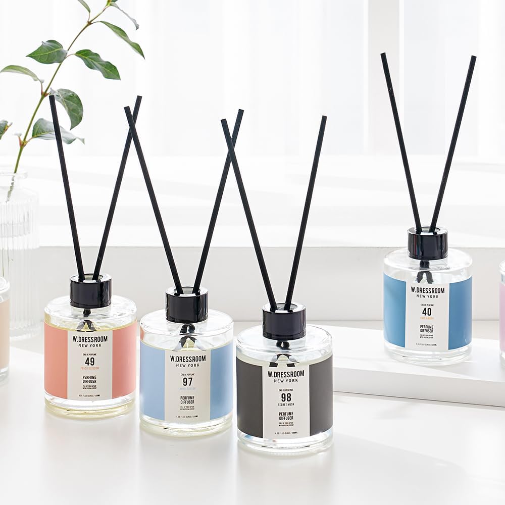 WDressroom No 40 Amber Perfume Diffuser Set