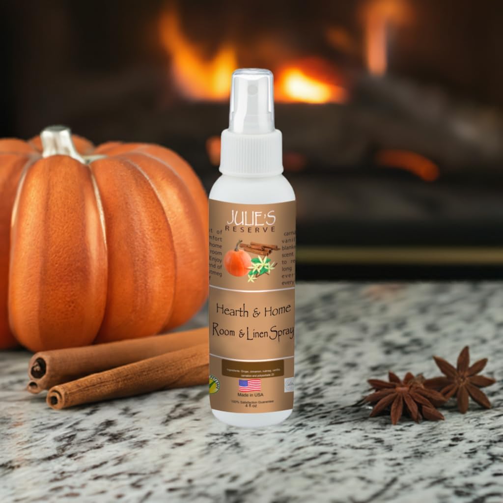 Holiday Hearth Home Room Spray Autumn Pumpkin Spice Latte 4 Fl Oz