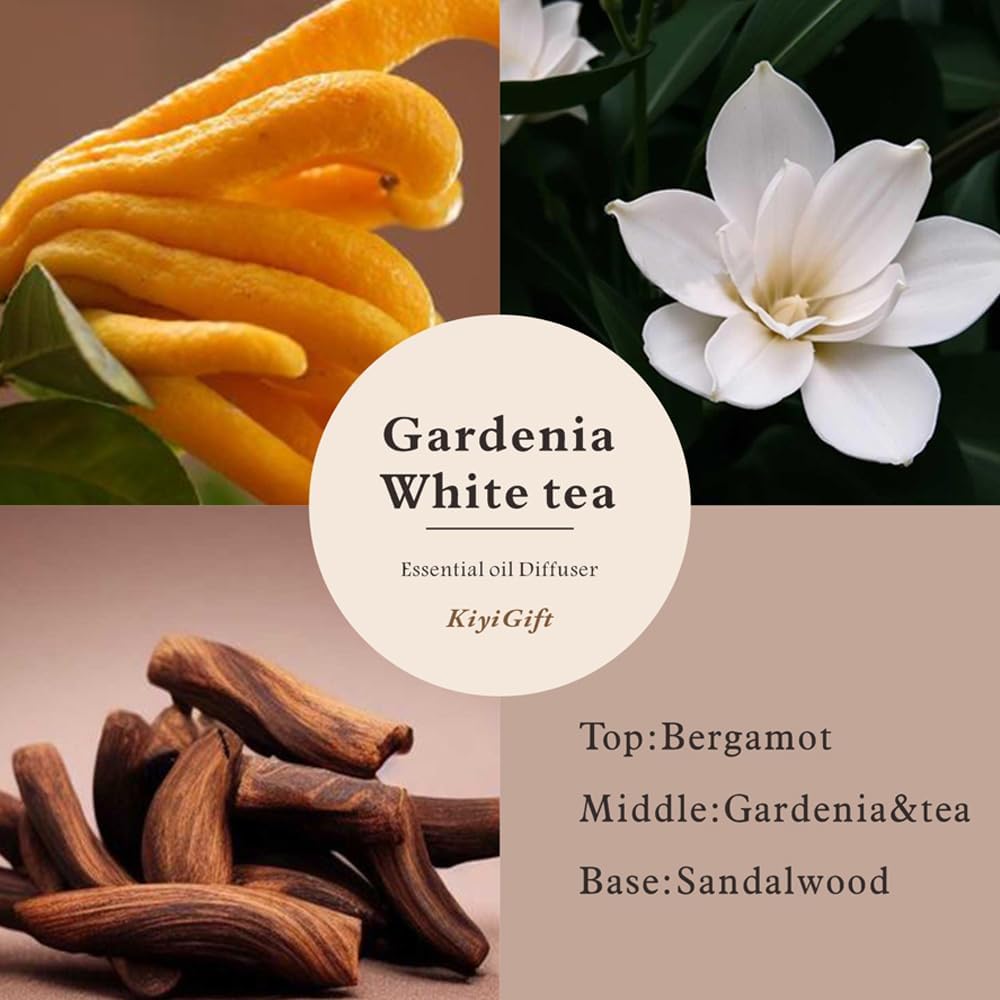 Gardenia White Tea Reed Diffuser Set