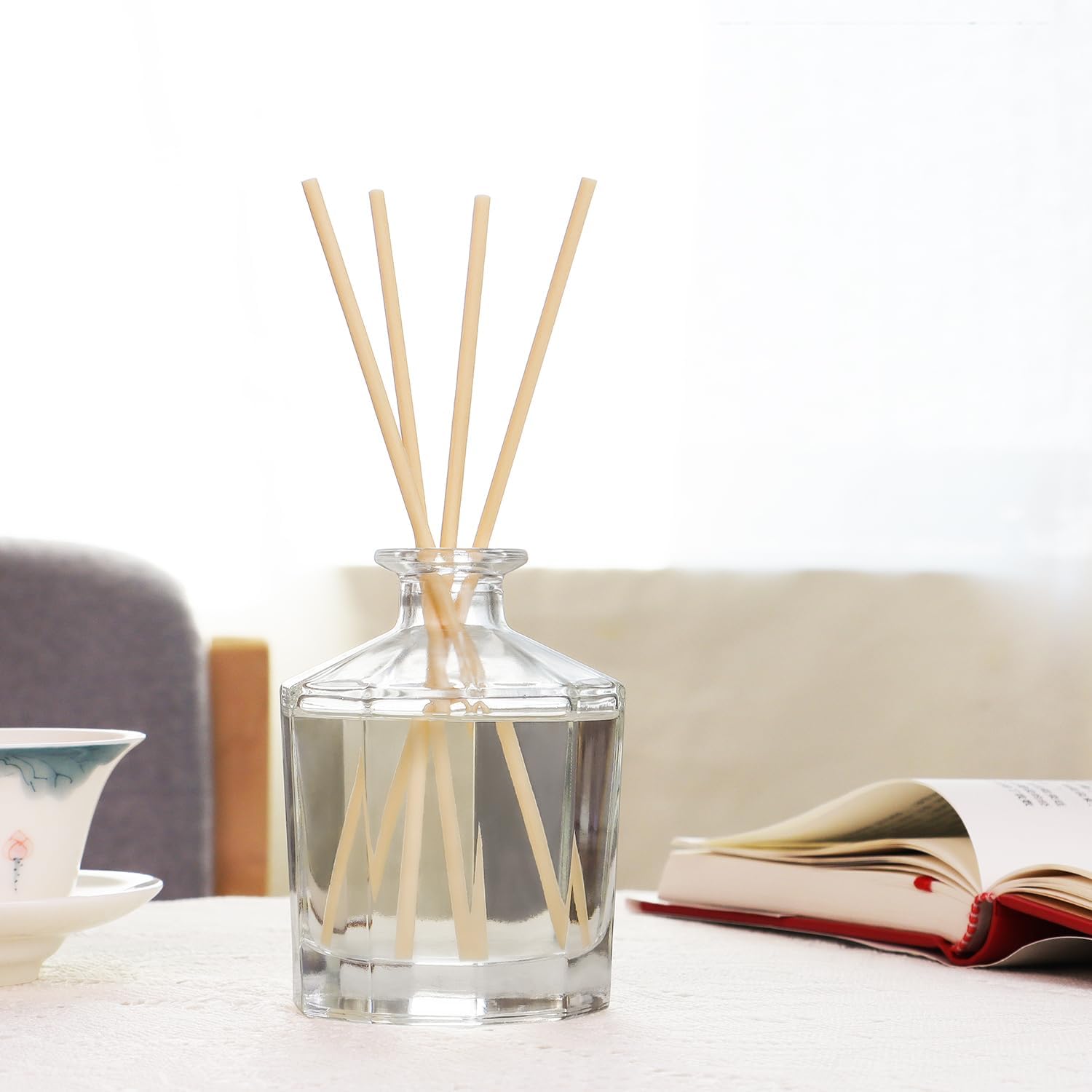 Gardenia Reed Diffuser Set with 10 Sticks