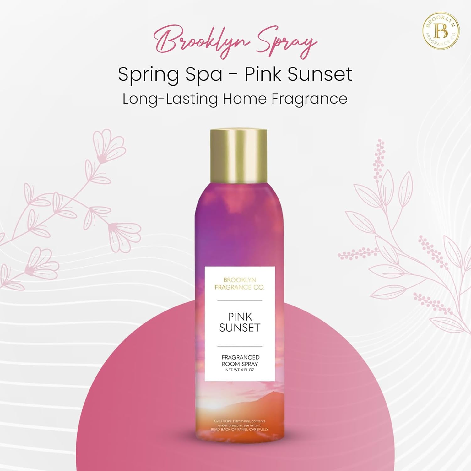 Brooklyn Fragrance Co Spring Spa Room Spray - 6 Fl Oz
