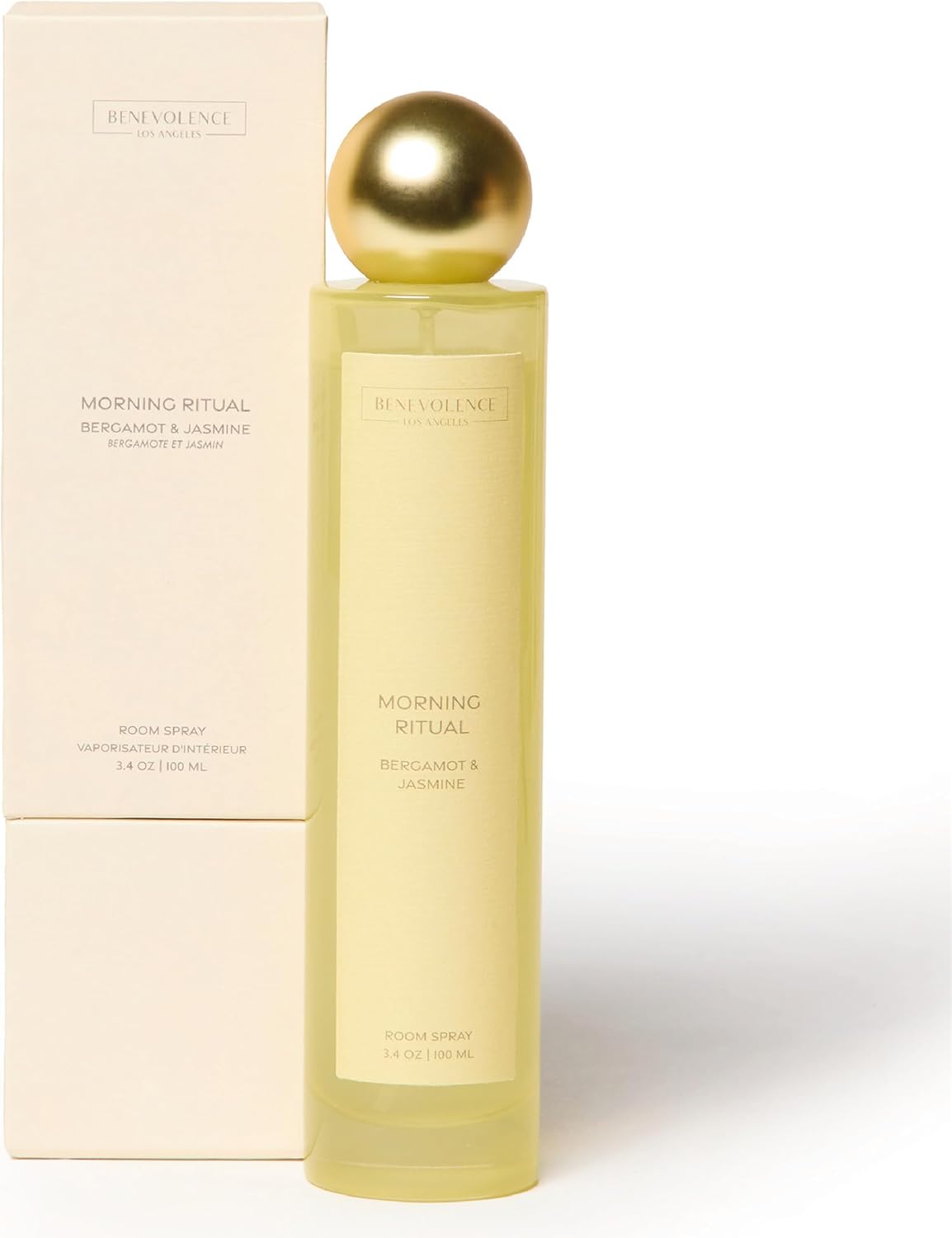 Benevolence LA Morning Ritual Diffuser Set and Room Spray