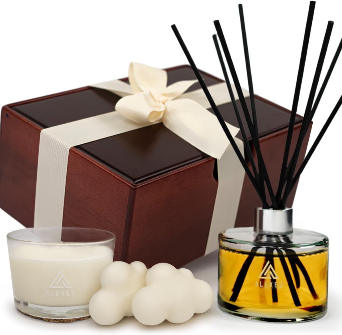 Essential Oil Diffuser Set with Aroma Candle and Sachet
