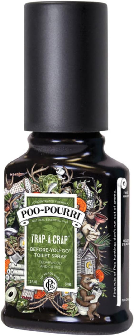 Poo-Pourri Cedarwood and Citrus Odor Eliminator 2 oz Liquid