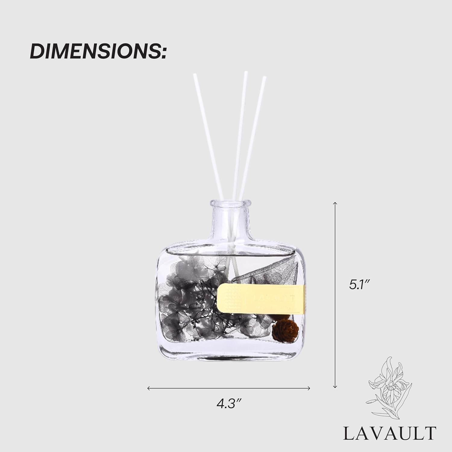 Lavault Reed Diffuser Set - Home Office Aroma