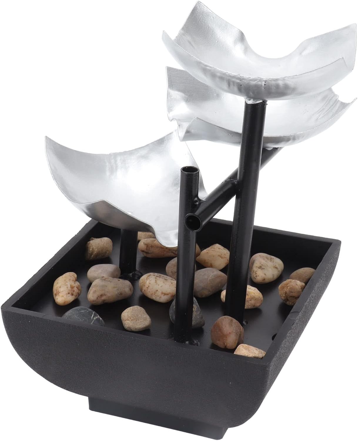 Walfront Indoor 3-Tier Water Fountain Ornament 1