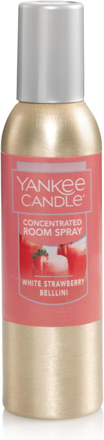 Yankee Candle Room Spray White Strawberry Bellini 15 Oz Pack of 3