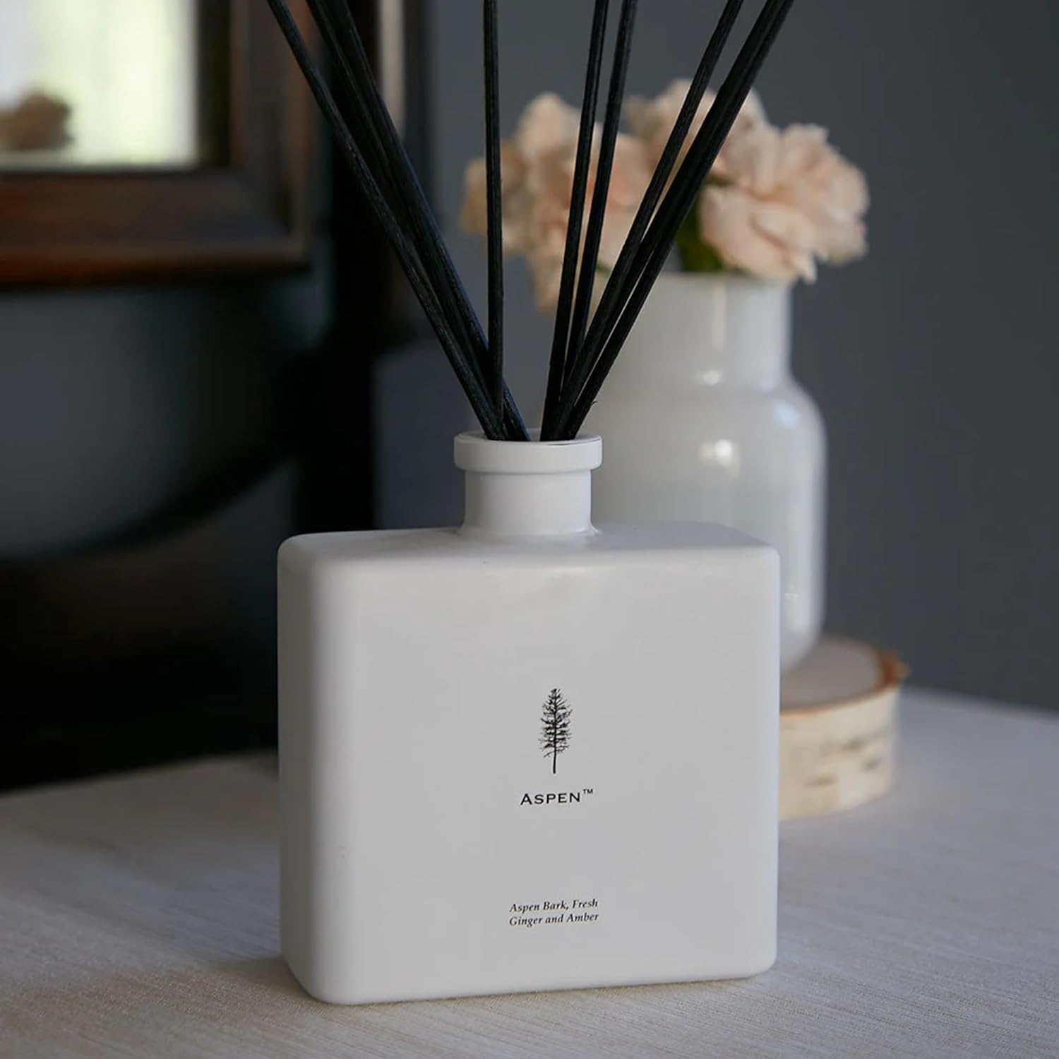 Archipelago Botanicals Aspen Reed Diffuser Set 76 Floz