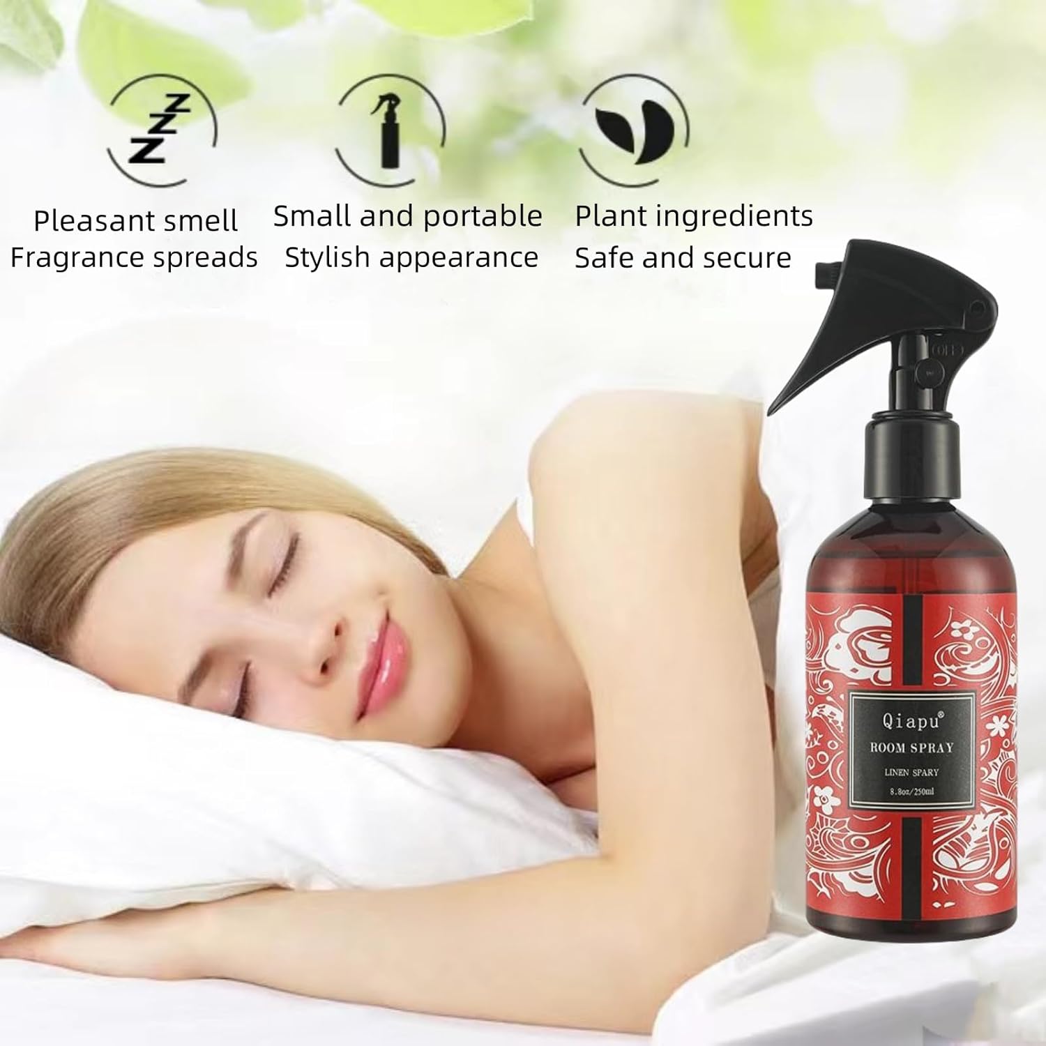 Green Tea Linen Room Pillow Aromatherapy Spray