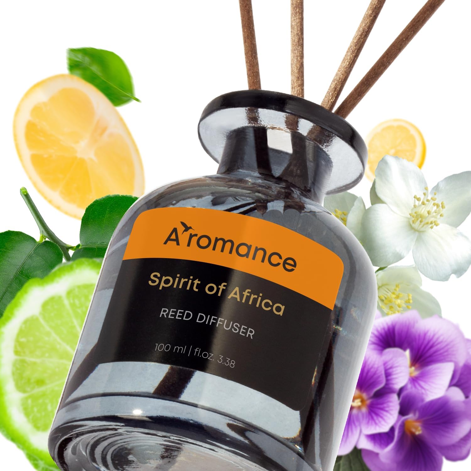 Spirit of Africa Reed Diffuser Set - Floral Woody Fragrance