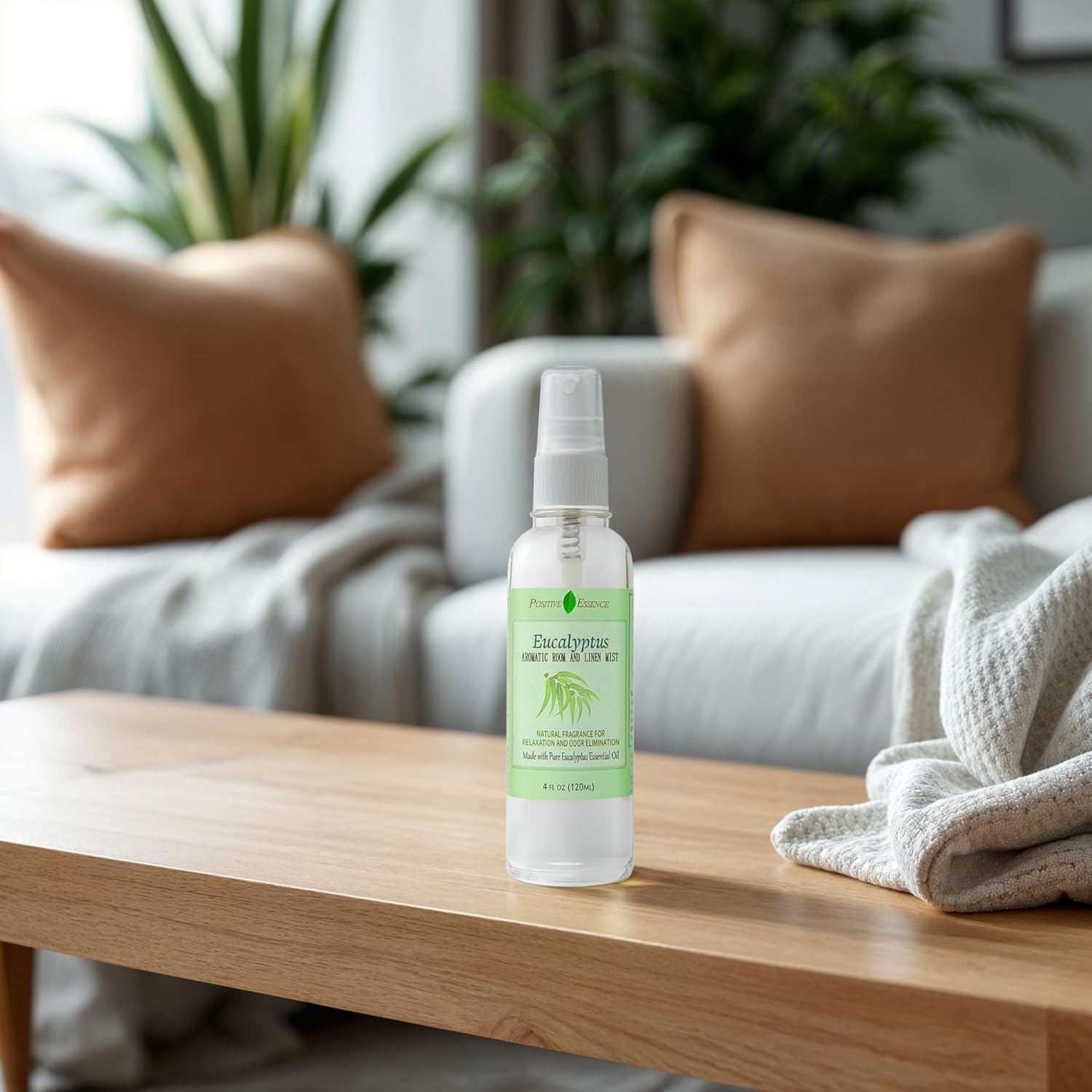 Positive Essence Eucalyptus Linen Room Spray