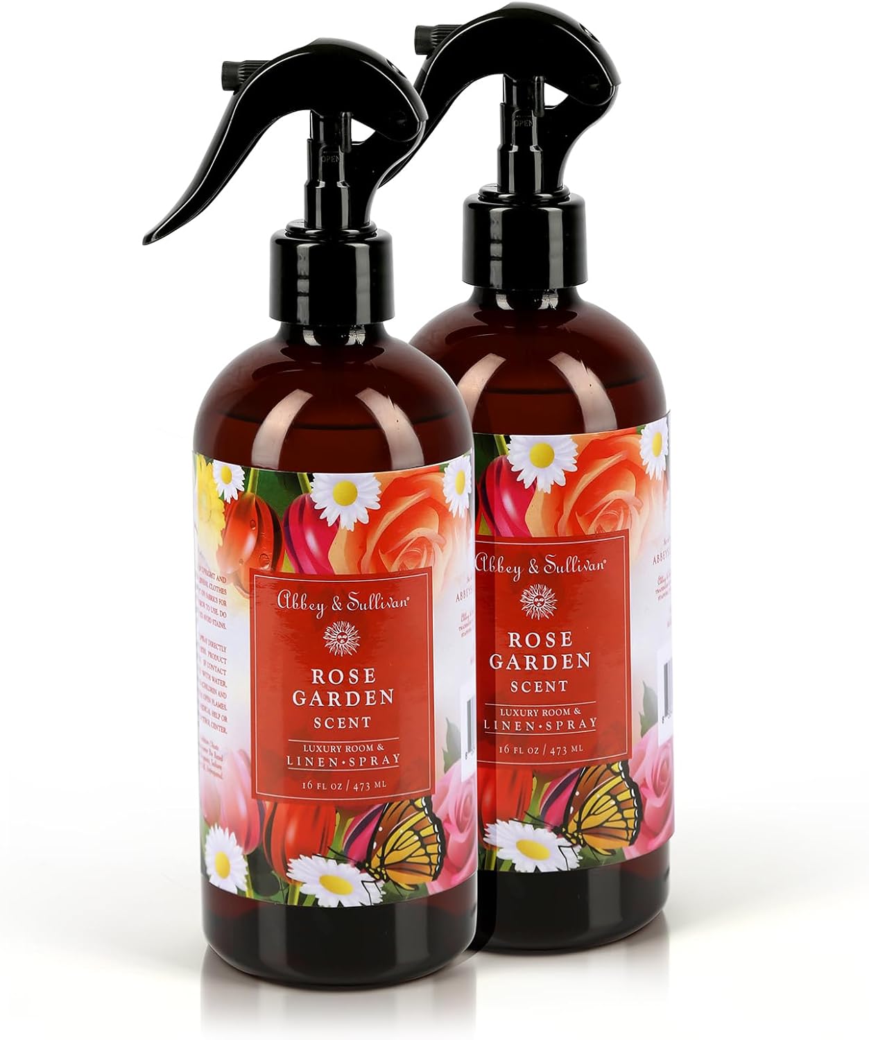 Abbey Sullivan Linen Spray Rose Garden 16 oz Pack of 2