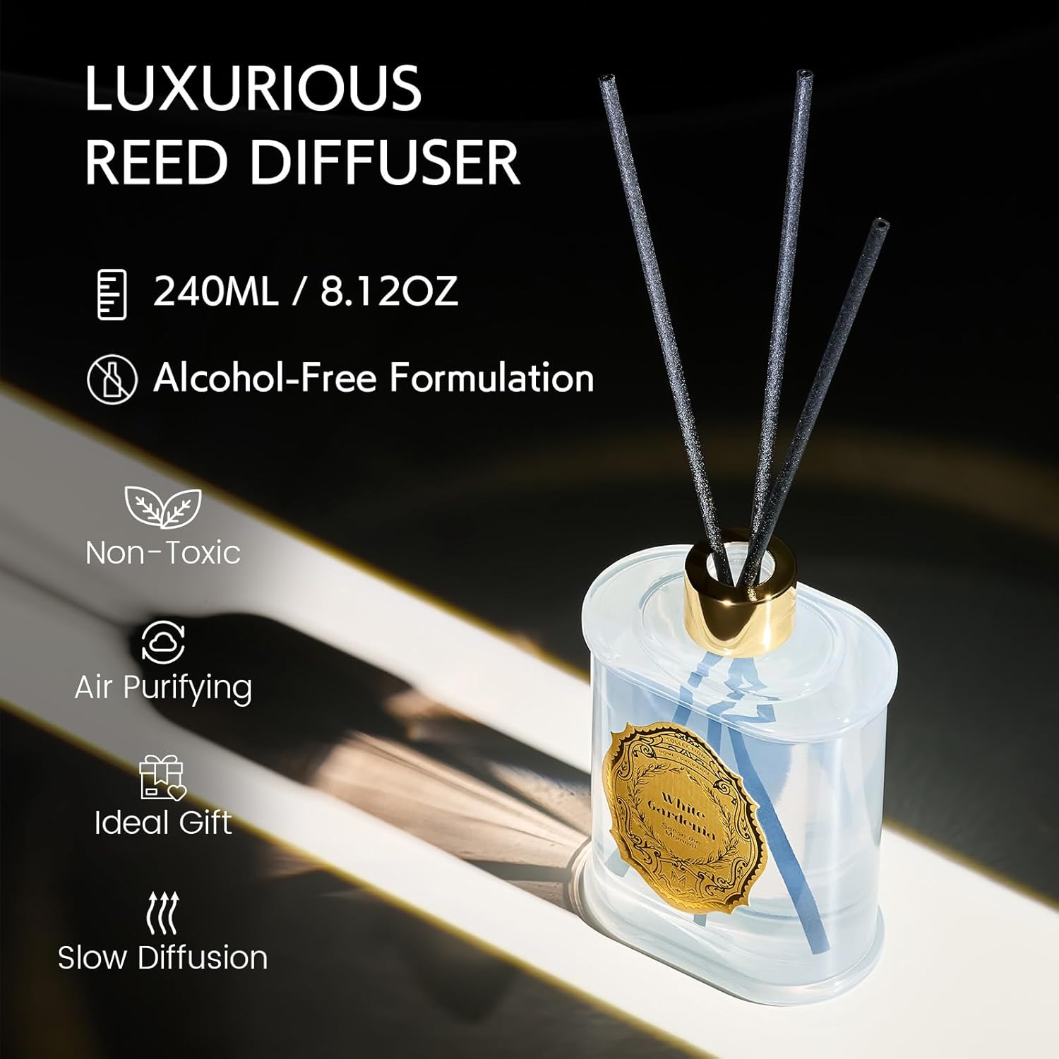 MSENSE 84 oz Large Reed Diffuser Set