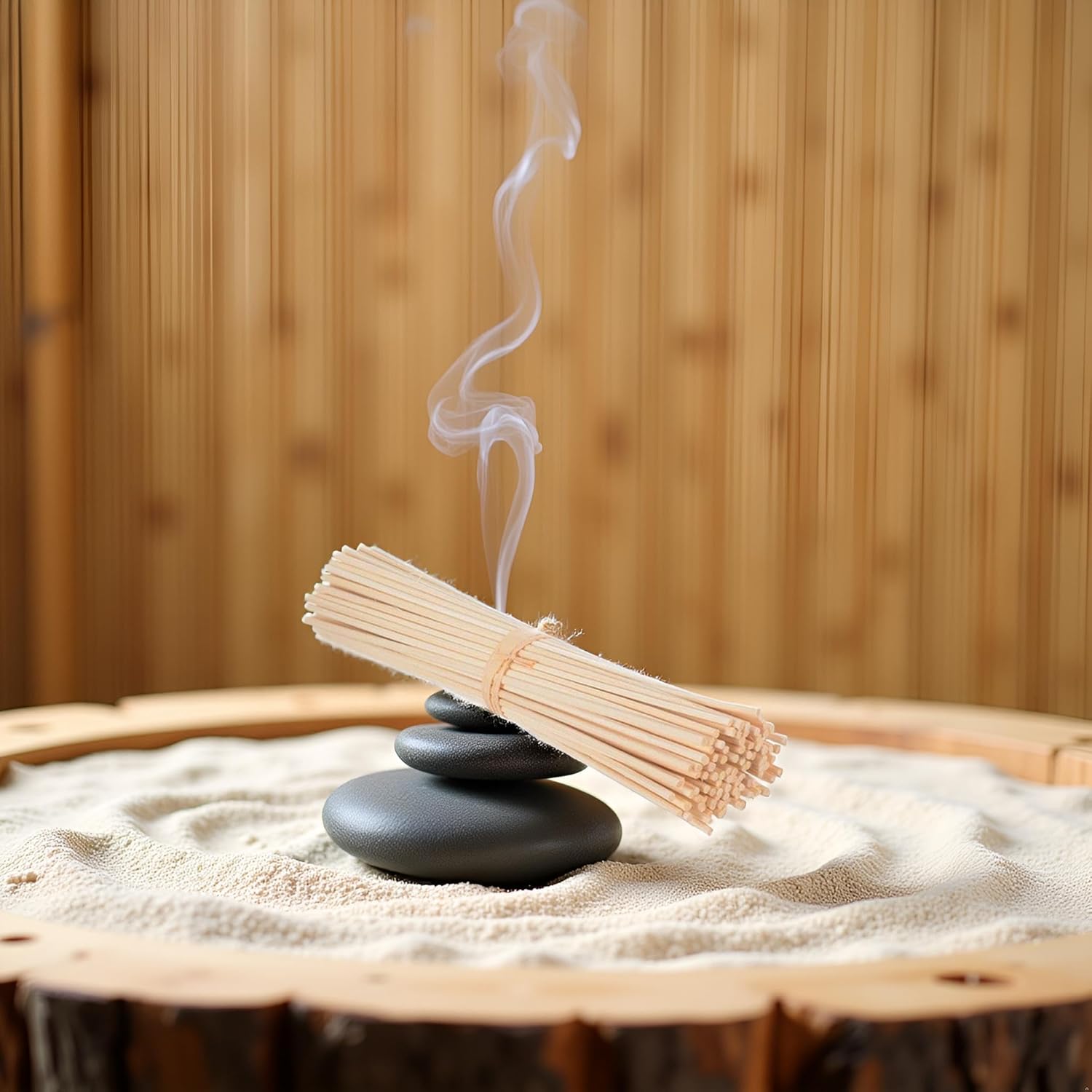 30 Pcs Reed Diffuser Sticks Natural Oil Aroma Diffuser Replacement Set for Home Office