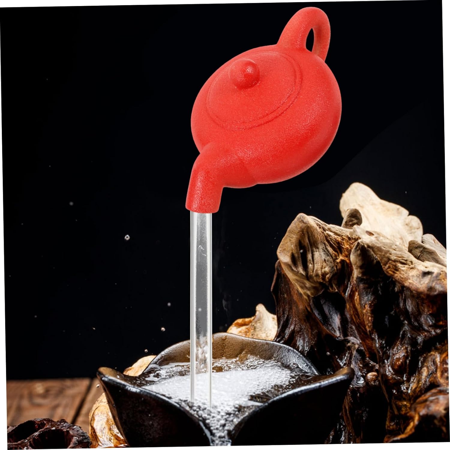 Happyyami Floating Teapot Waterfall Tabletop Fountain