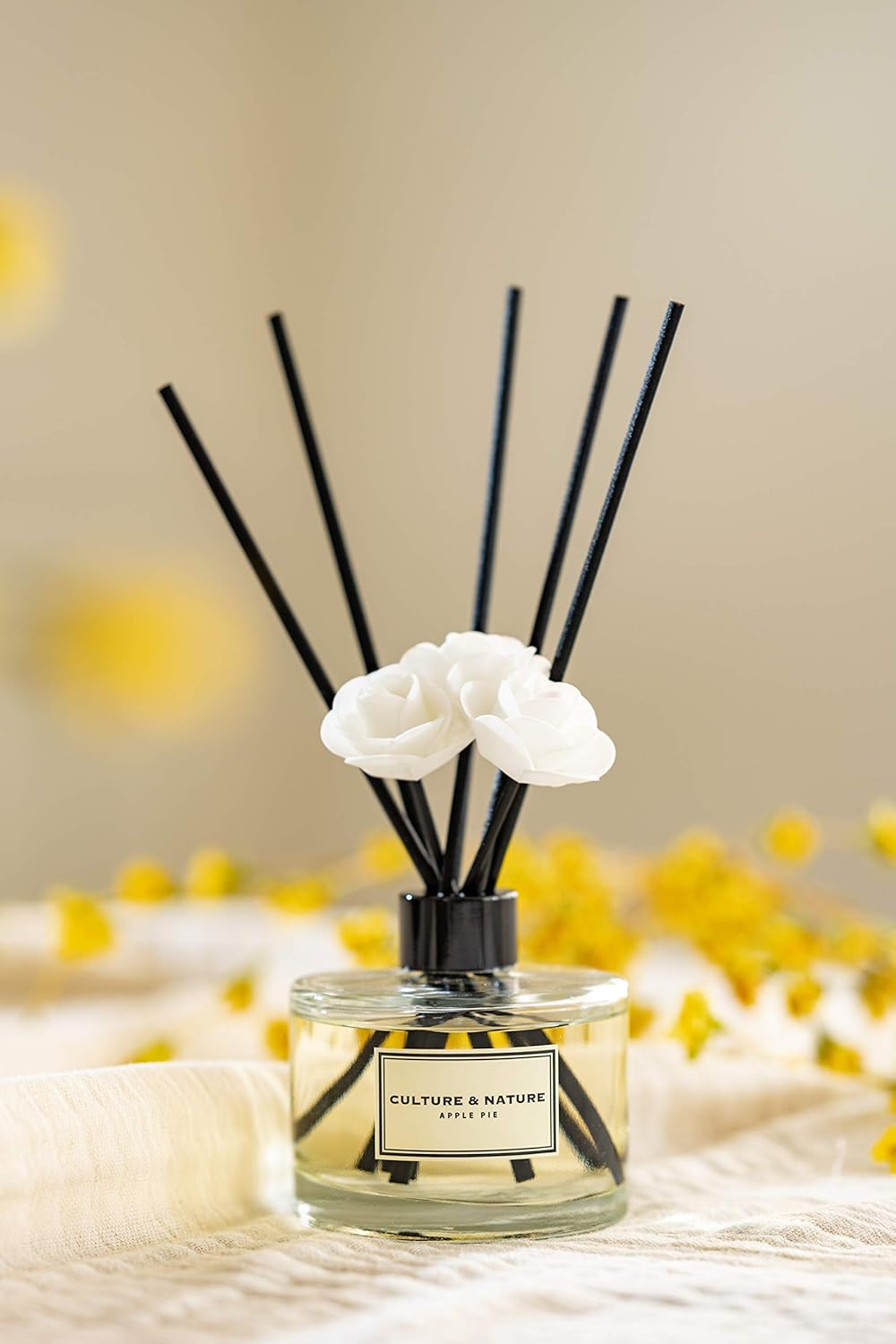 Culture Nature Summer Peach Reed Diffuser Set 67oz