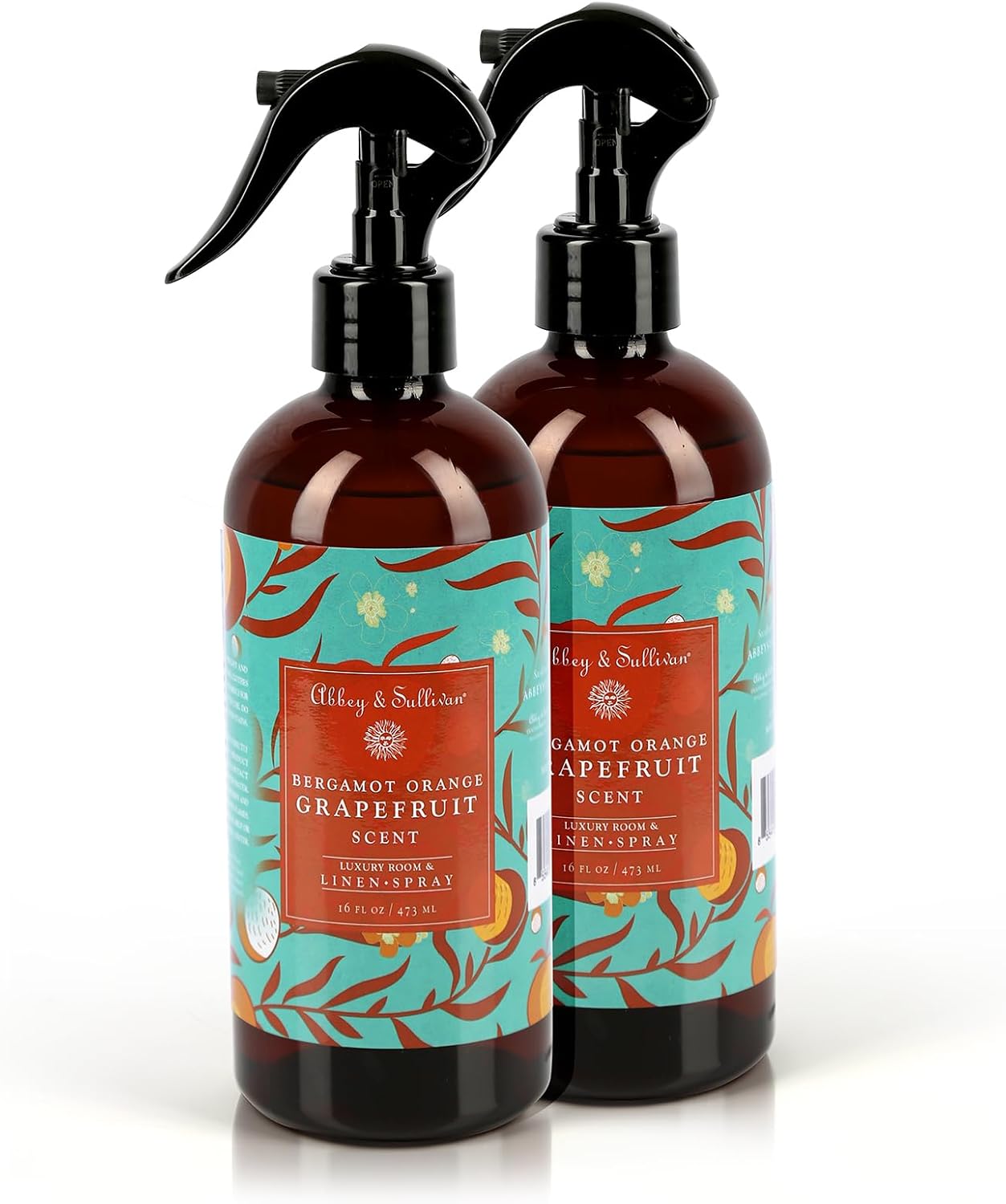 Abbey Sullivan Linen Spray Bergamot Orange Grapefruit 16 oz