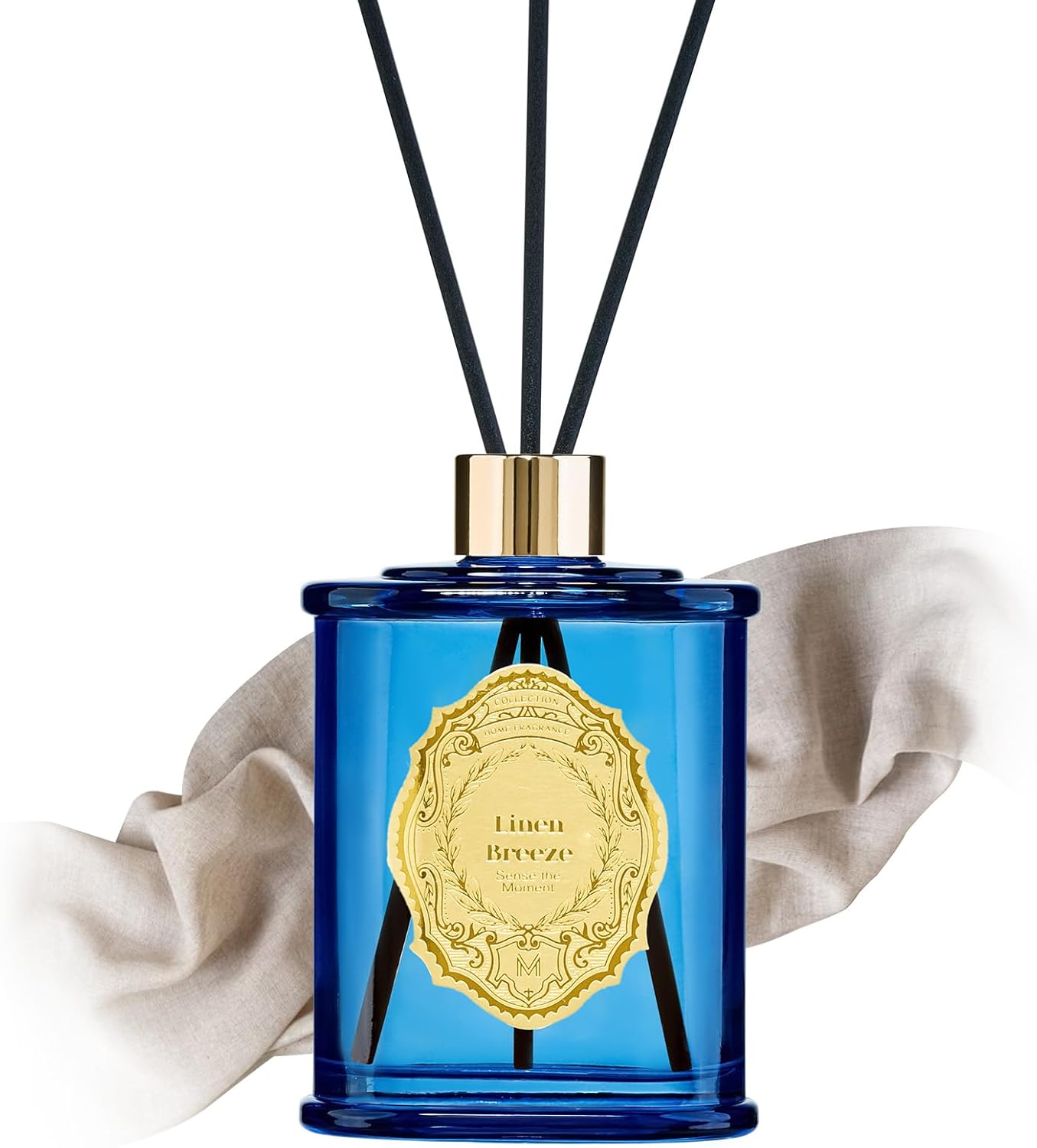 MSENSE 84 Oz Large Reed Diffuser Linen Breeze