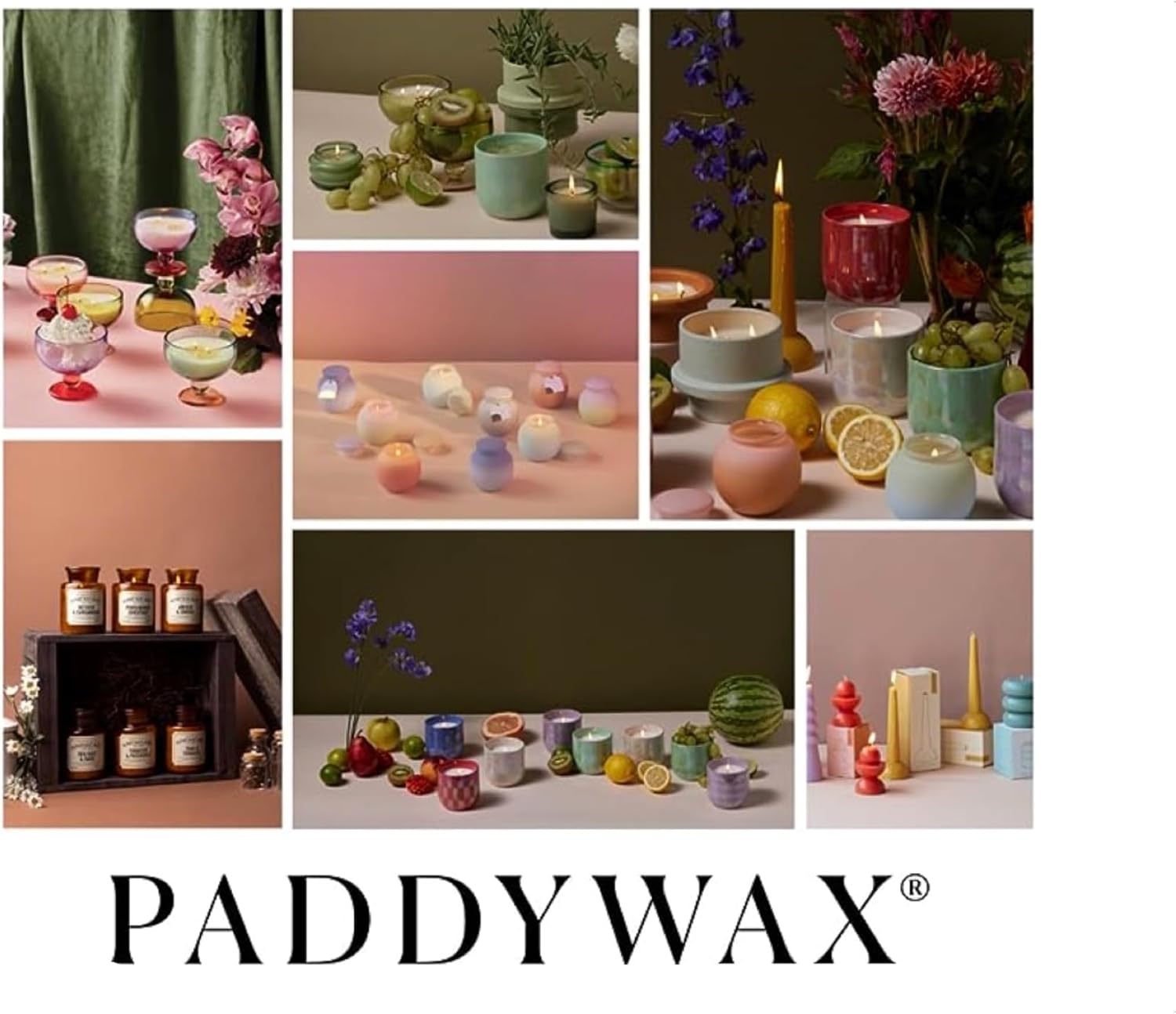 Paddywax Petite Diffuser 15oz Brick Red Glass