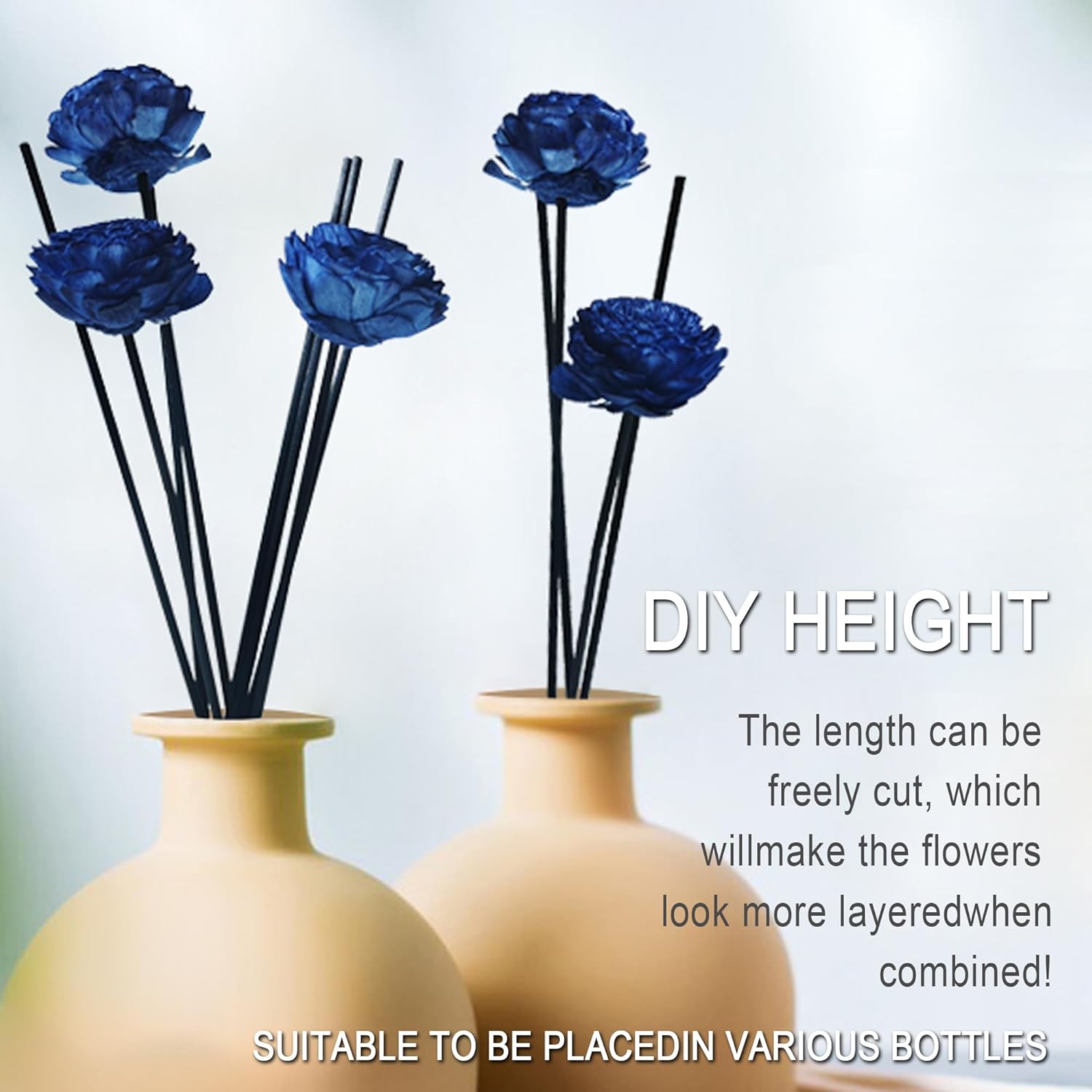 25PCS Reed Diffuser Sticks Set for Home Decor