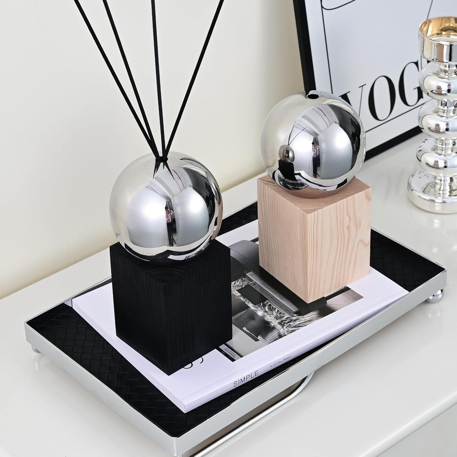 INTAY Aroma Diffuser Set with Rattan and Funnel