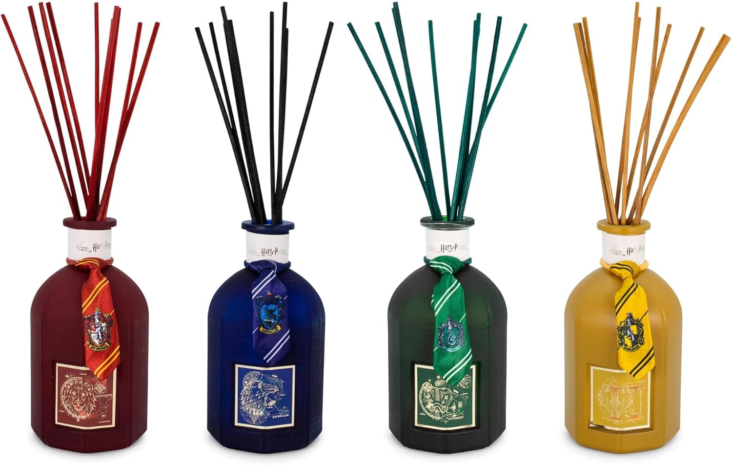 Harry Potter Hogwarts House 4-Piece Reed Diffuser Set