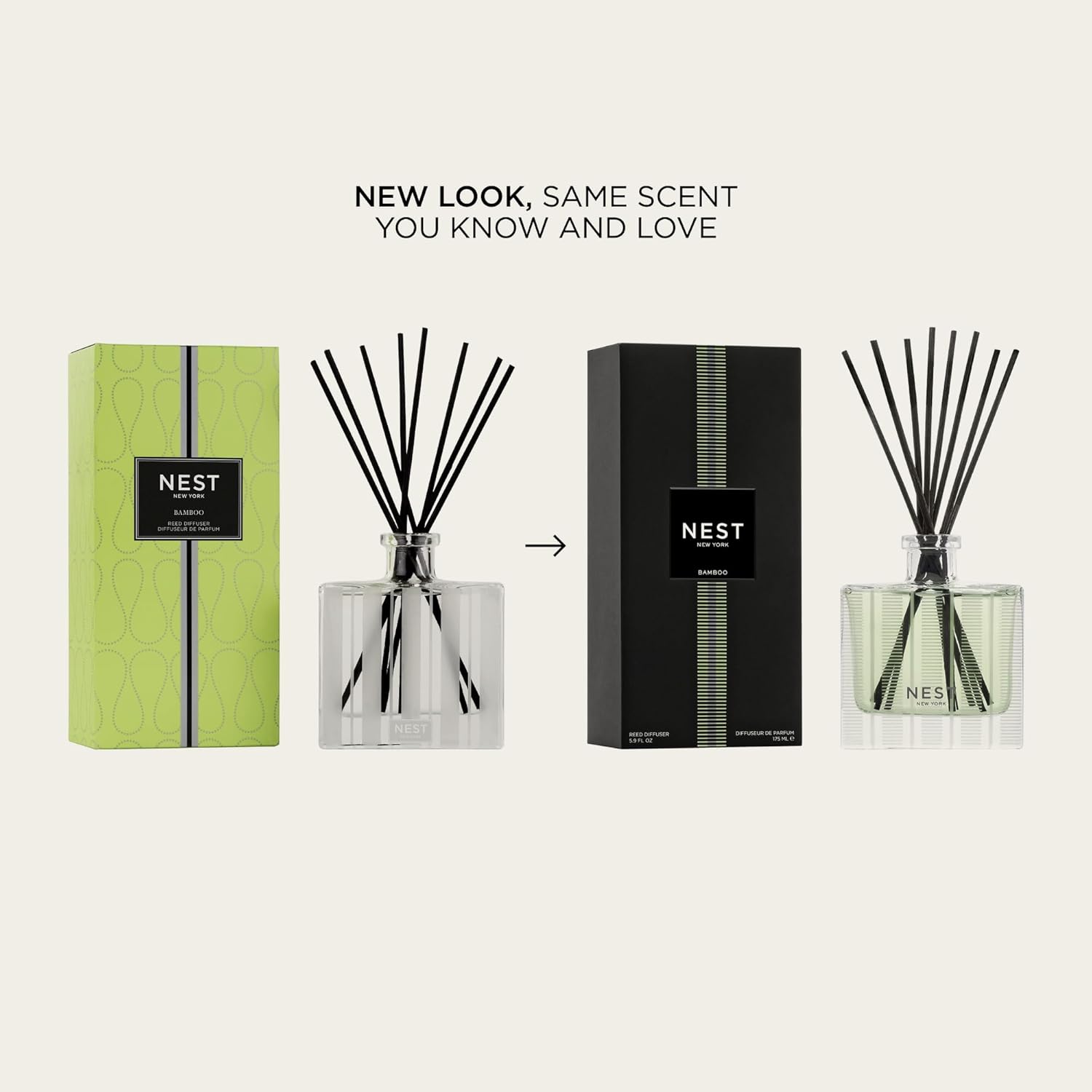 Bamboo Reed Diffuser Set with Refill and Liquid Soap