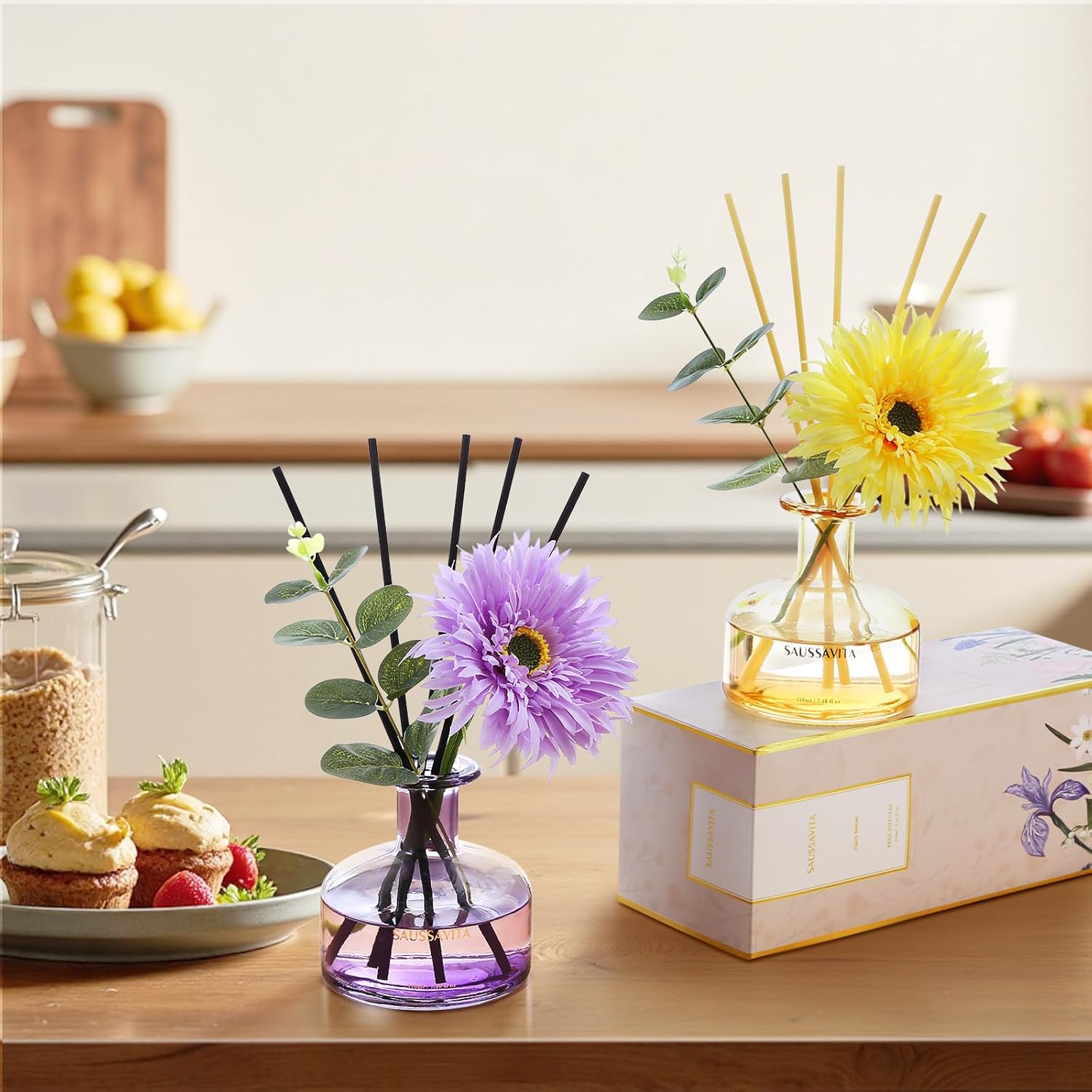 Saussavita Reed Diffuser Set 710 Oz with 7 Sticks