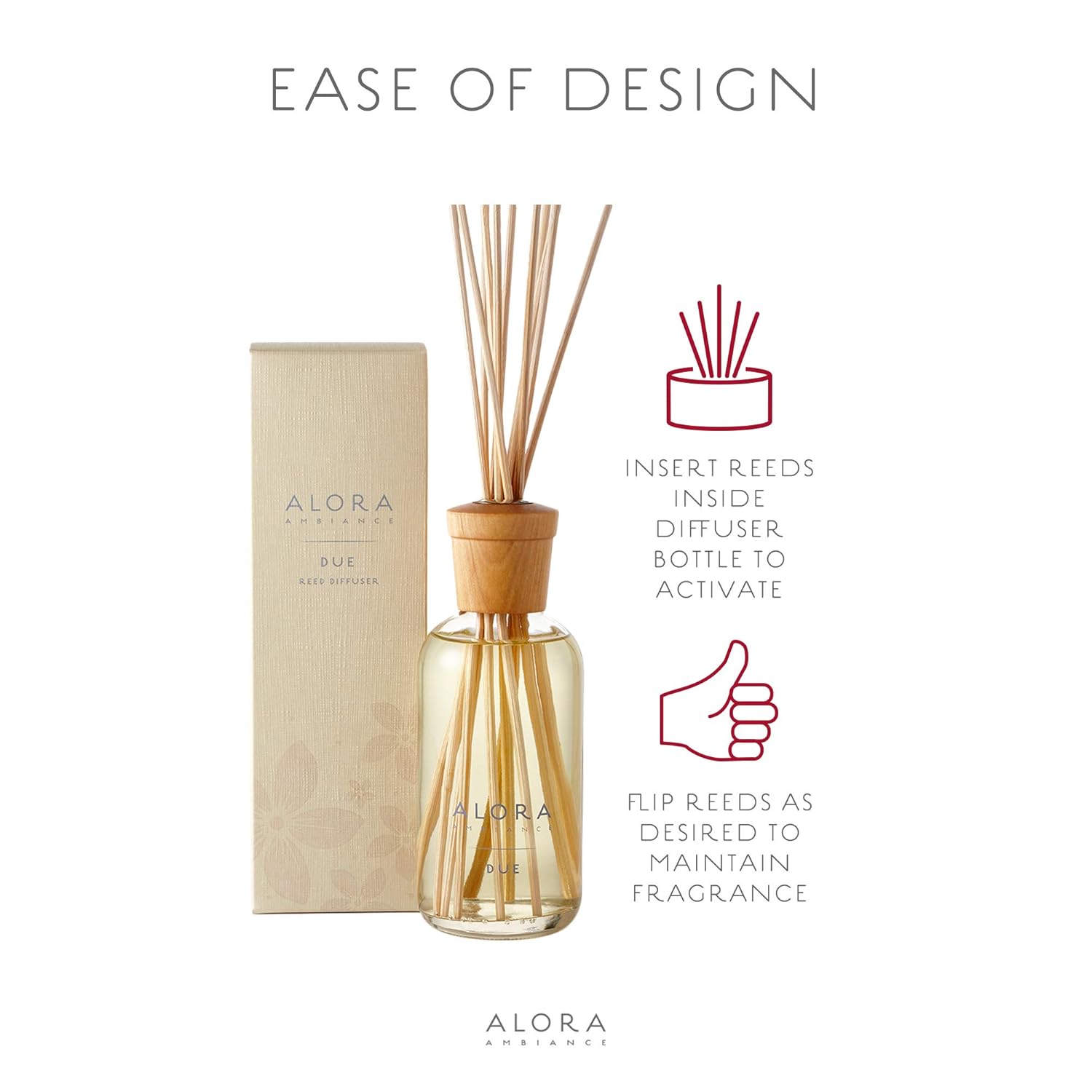 Alora Ambiance 8 oz Reed Diffuser Set