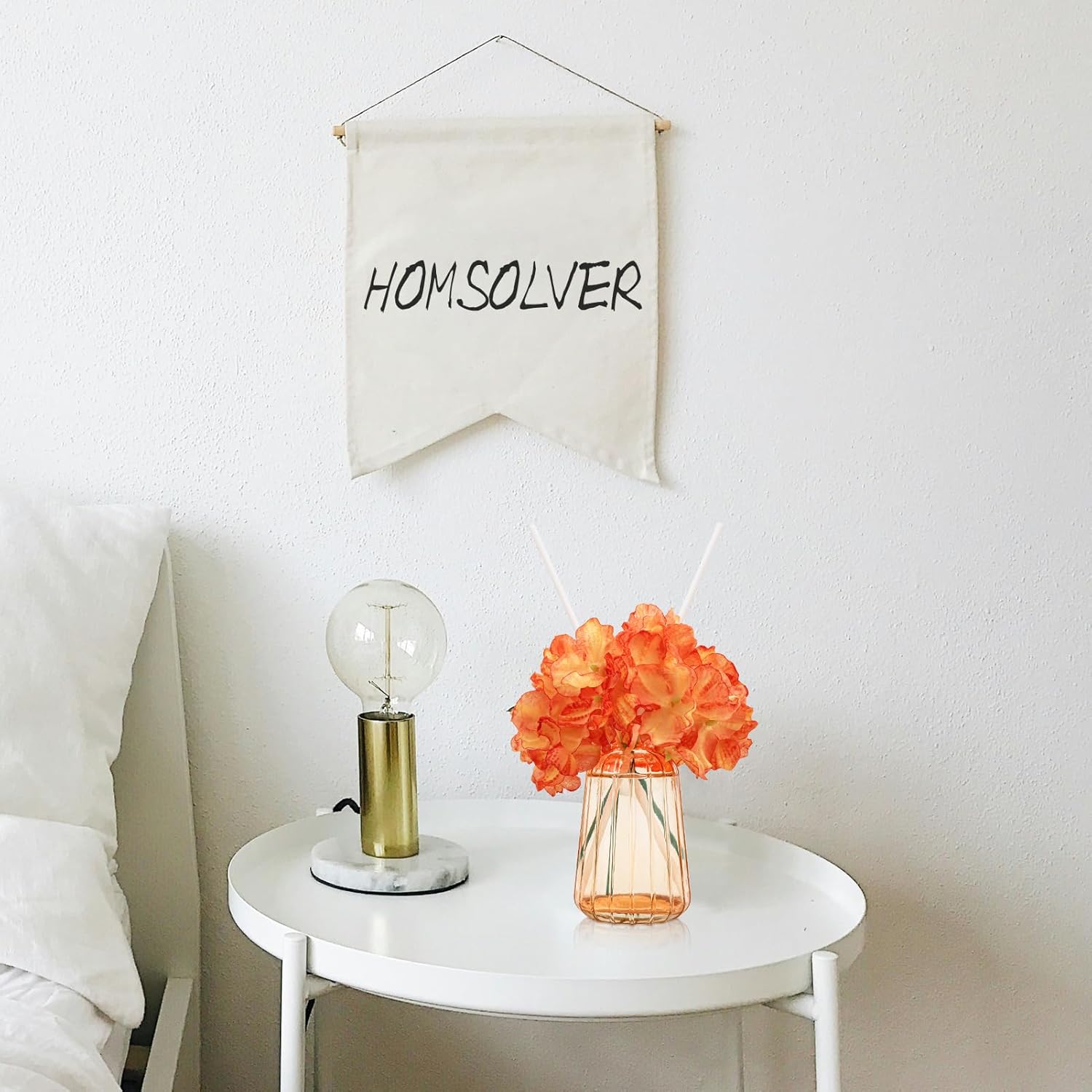Homsolver Reed Diffuser Set with 6 Sticks and 180ml Fruity Scent