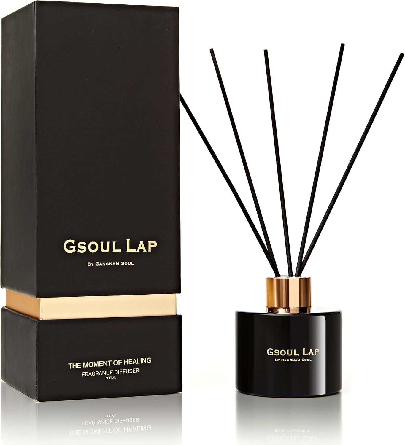 Rose Dark Amber Reed Diffuser Set 100 mL