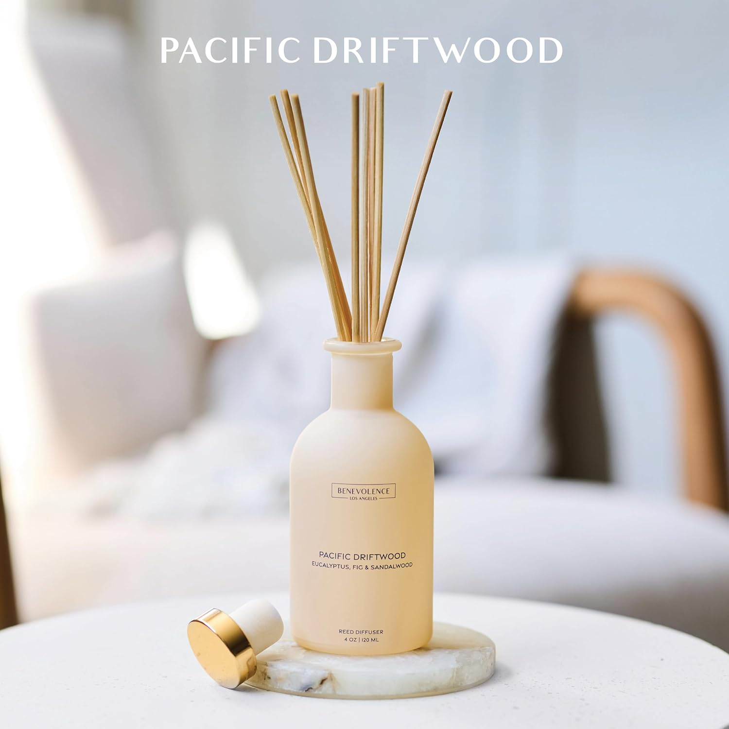 Benevolence LA Pacific Driftwood Diffuser and Candle Set