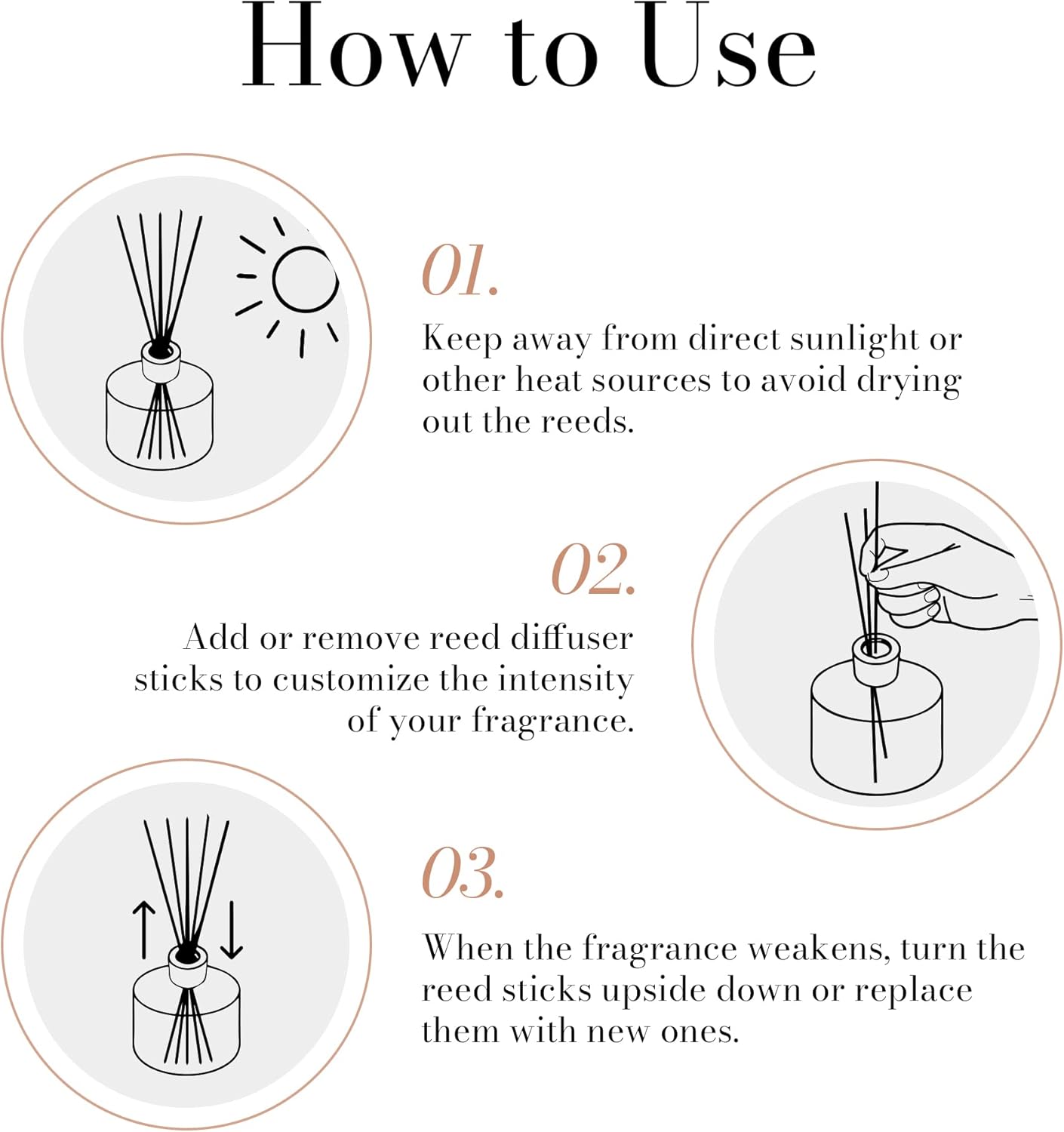 DUSA Santal Reed Diffuser Set - 5 Fl Oz