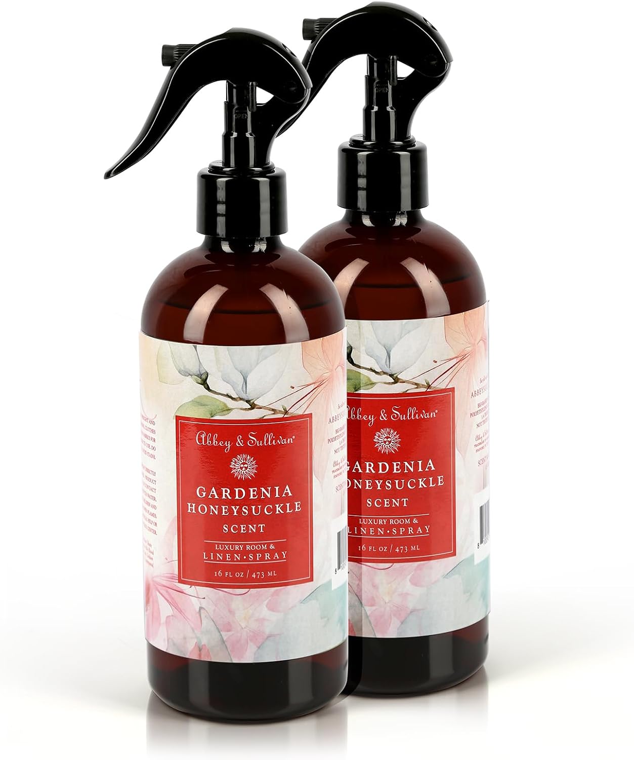 Abbey Sullivan Linen Spray Gardenia Honeysuckle 16 oz Pack of 2