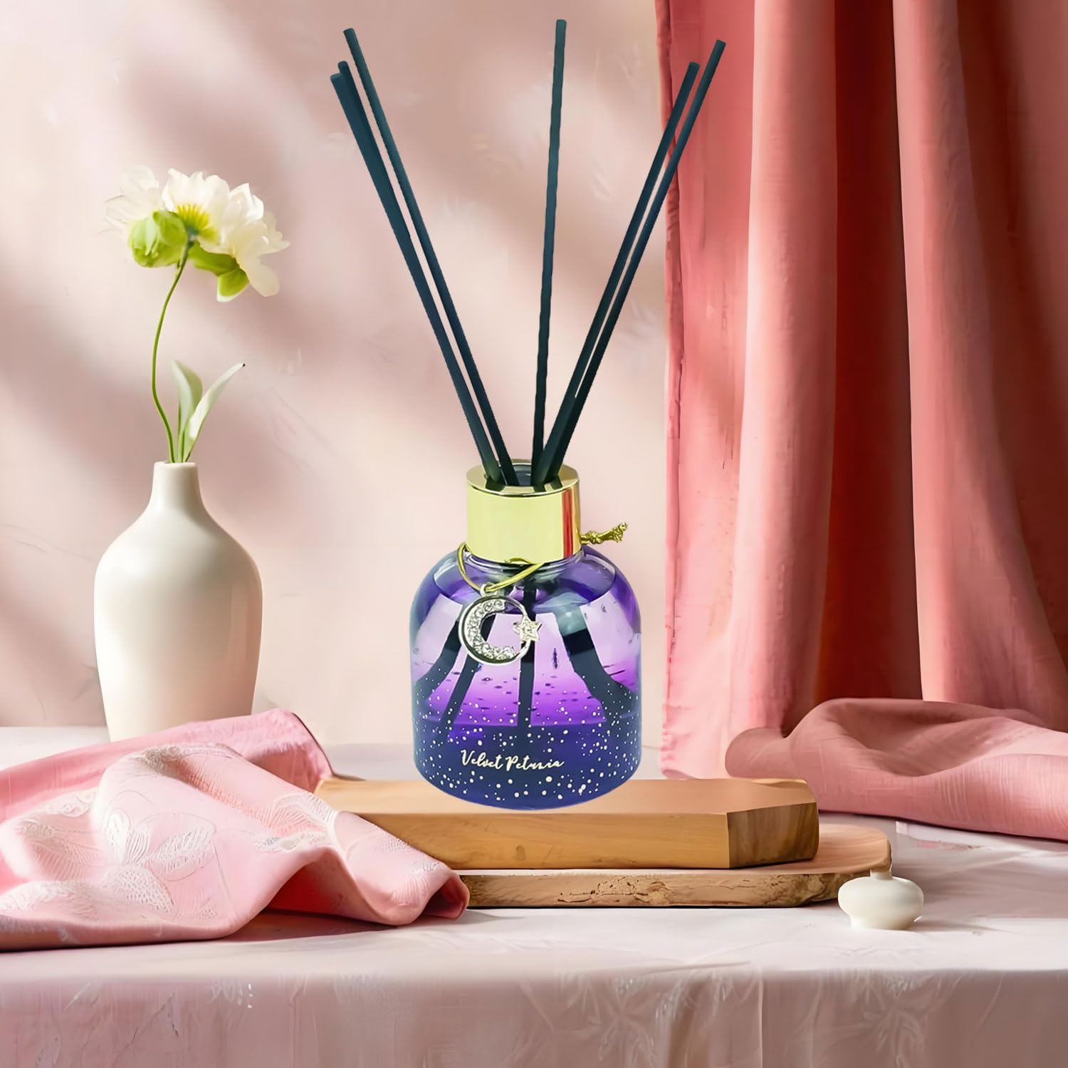 Pretty Valley Home Reed Diffuser Set Velvet Petunia 80Ml Gift Box