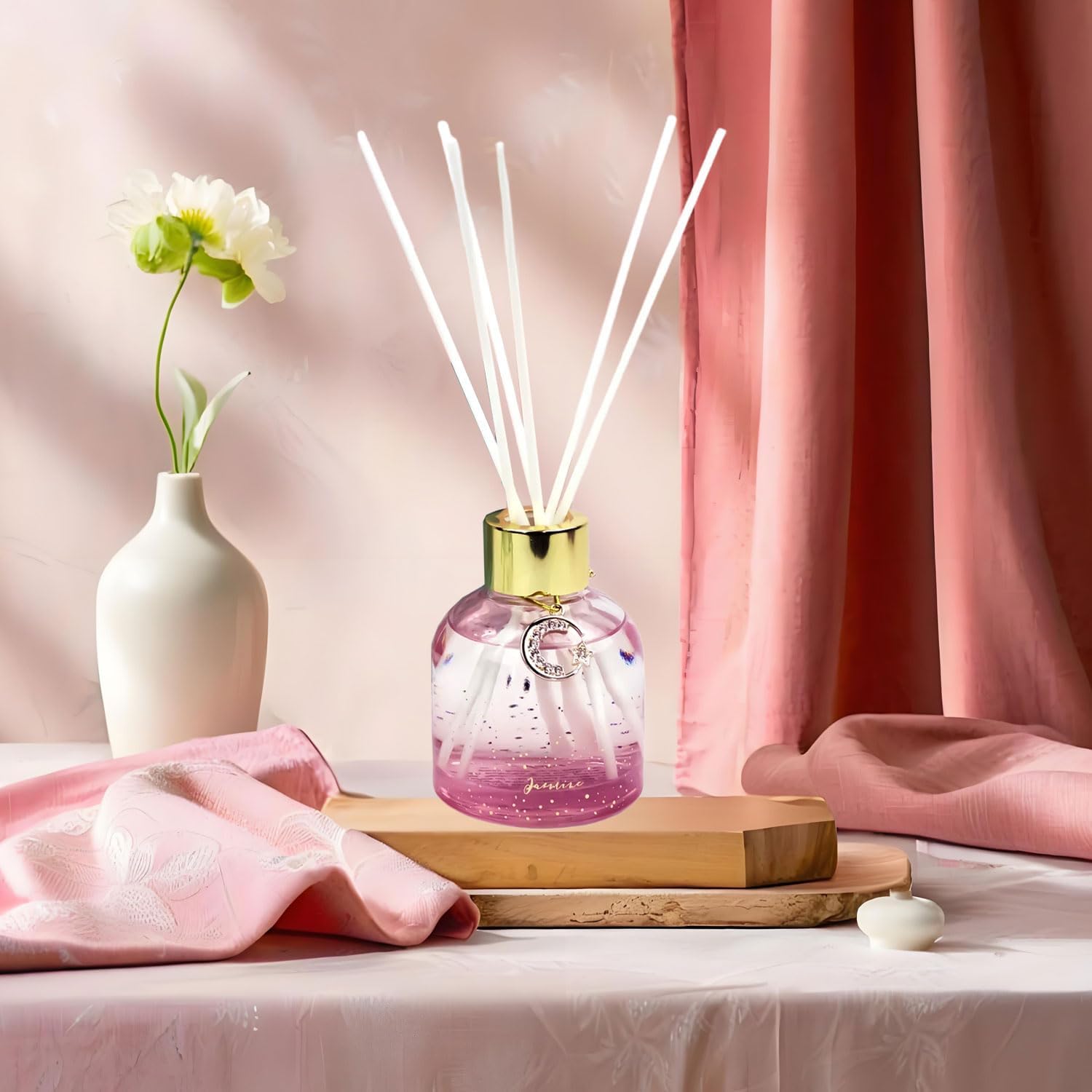 Pretty Valley Home Reed Diffuser Set - Jasmine 80Ml Gift Box