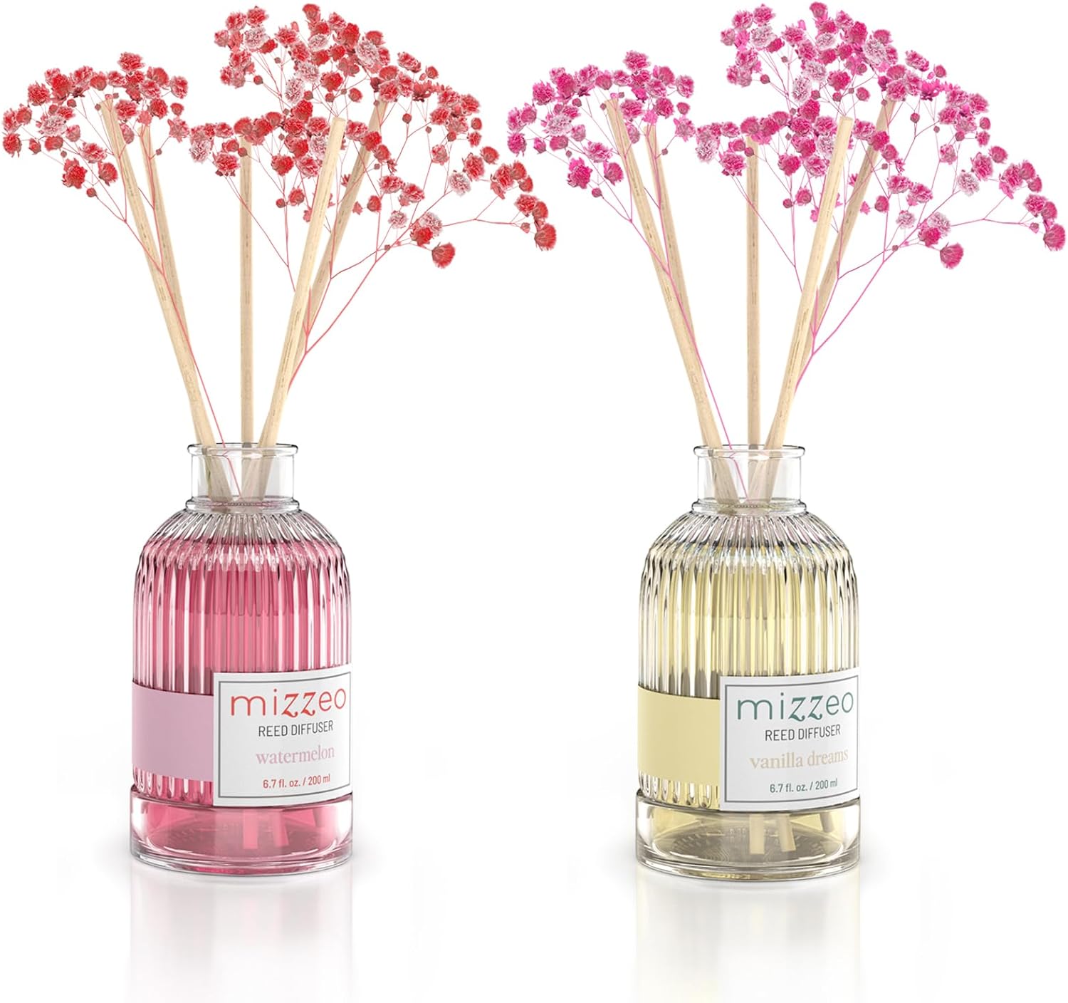 MIZZEO Reed Diffuser Set Watermelon Warm Cinnamon