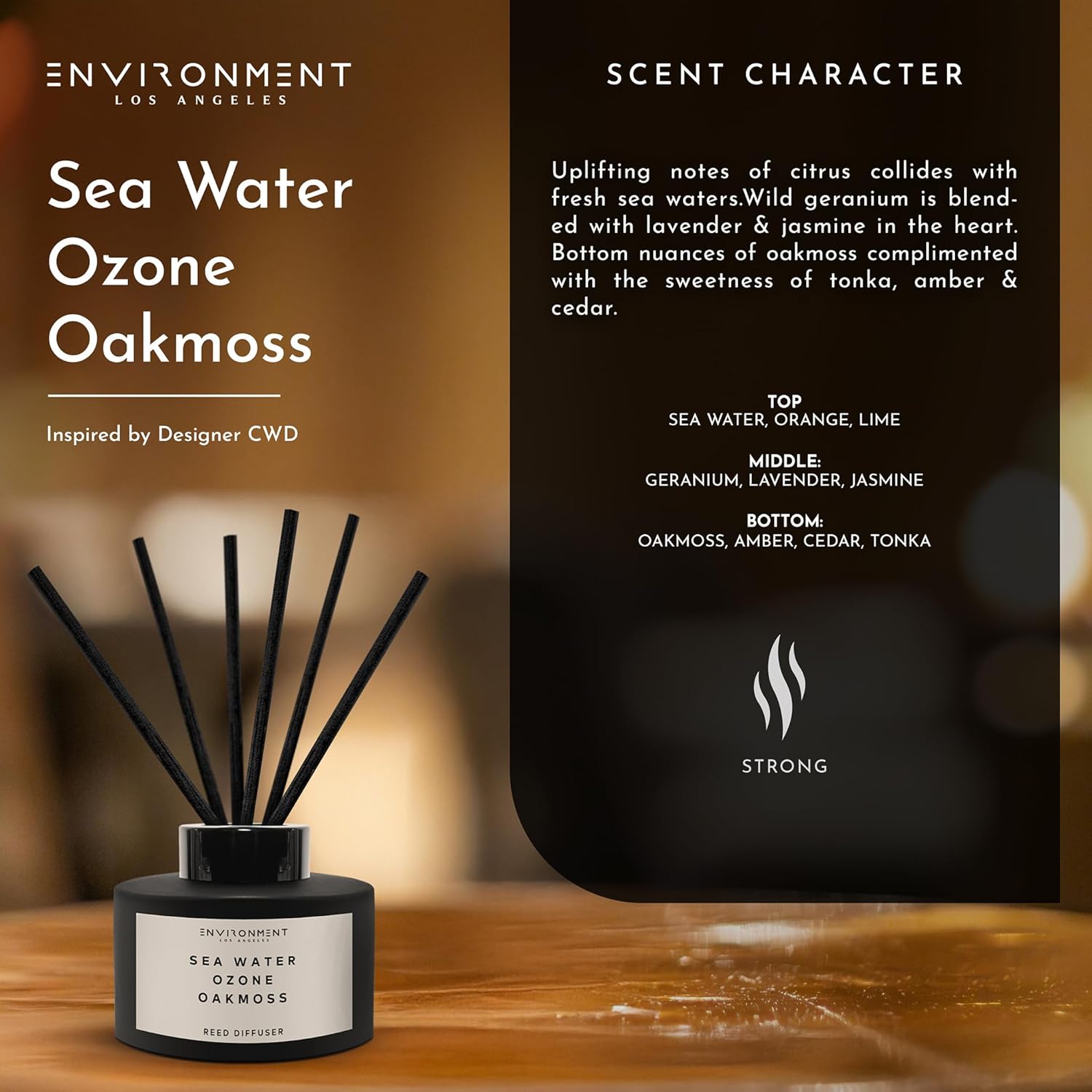 Designer Inspired Luxury Reed Diffuser Set 200ml