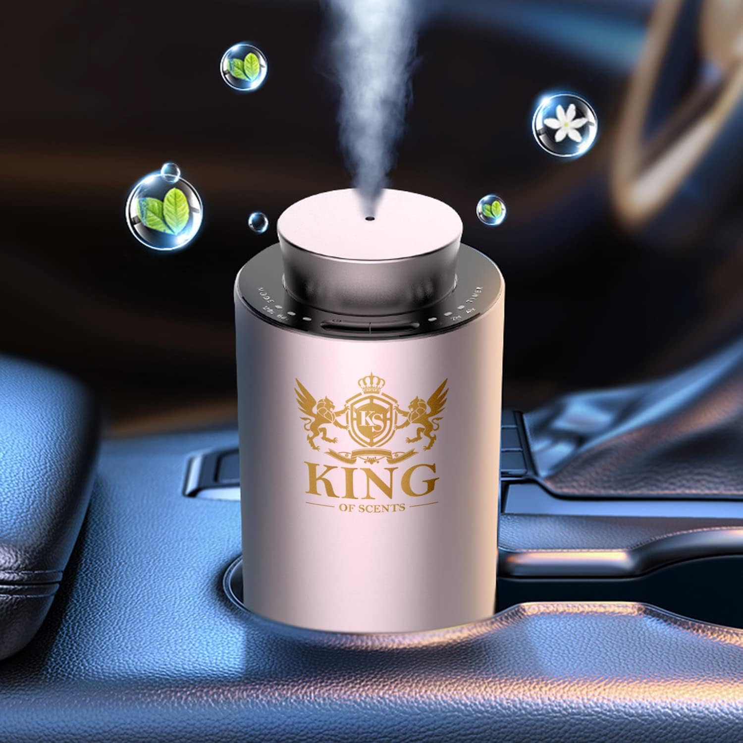 KING OF SCENTS Car Diffuser Pink Large Room