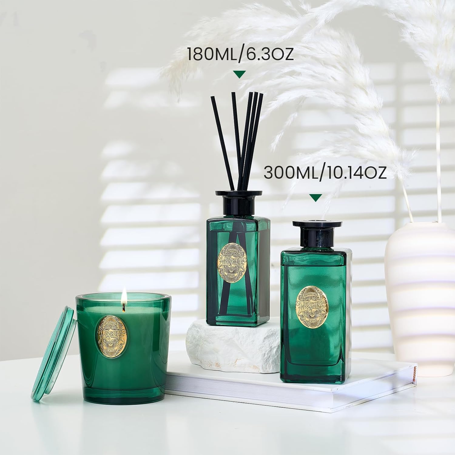 MSENSE 1014 Oz Large Reed Diffuser Set 1
